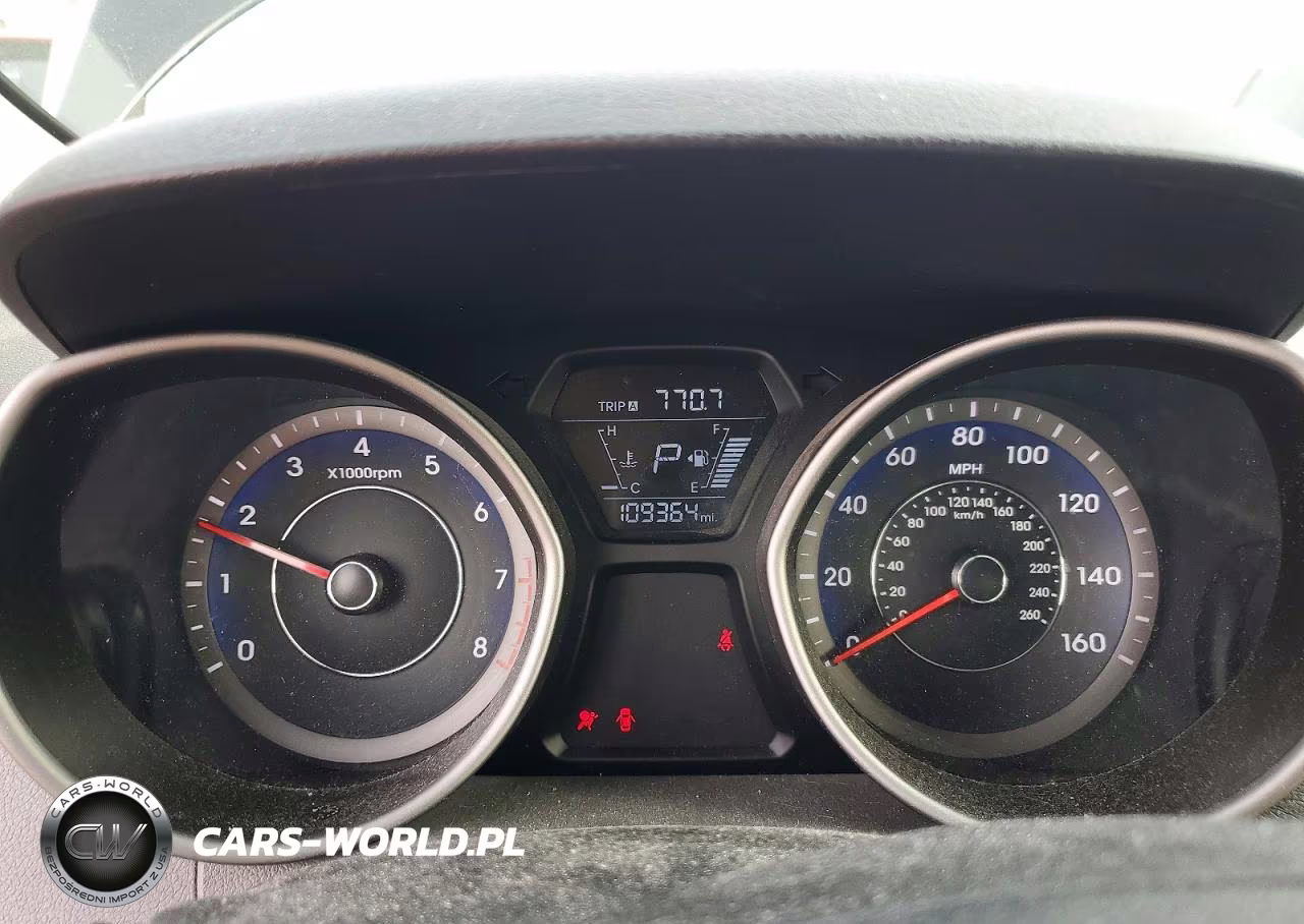 2014 Hyundai Elantra Limited VIN:KMHDH4AE1EU034651 - 9