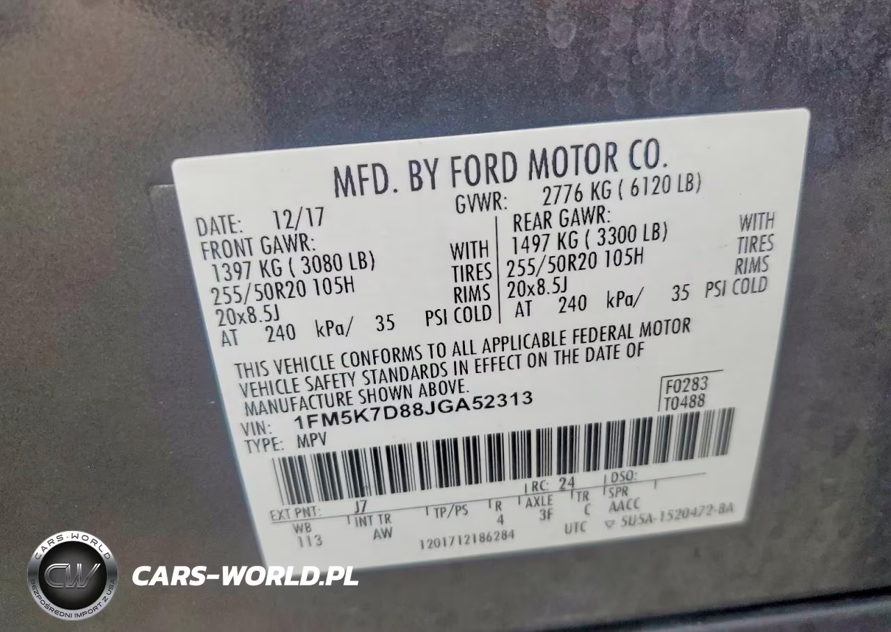2018 Ford Explorer Xlt VIN:1FM5K7D88JGA52313 - 13