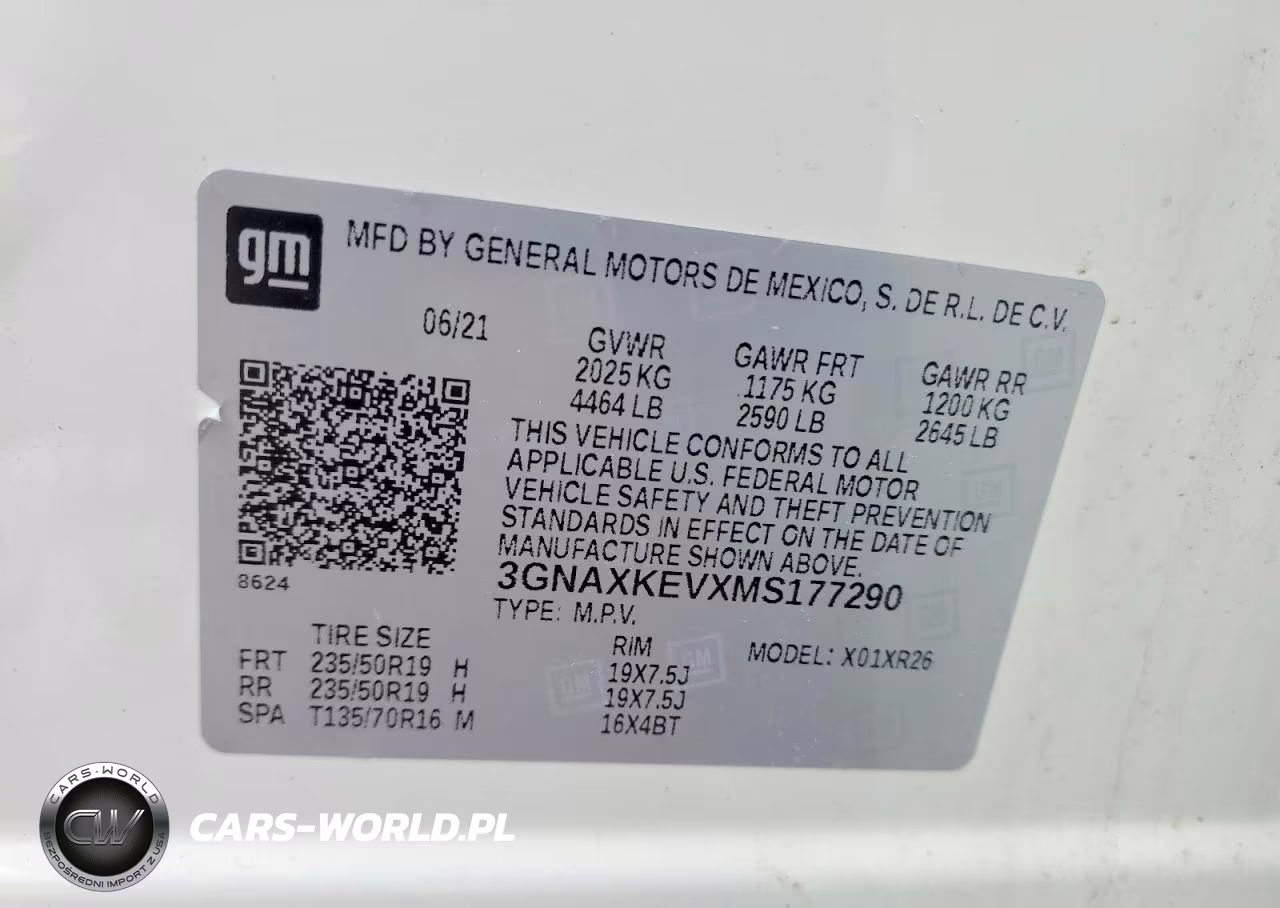 2021 Chevrolet Equinox Lt VIN:3GNAXKEVXMS177290 - 13