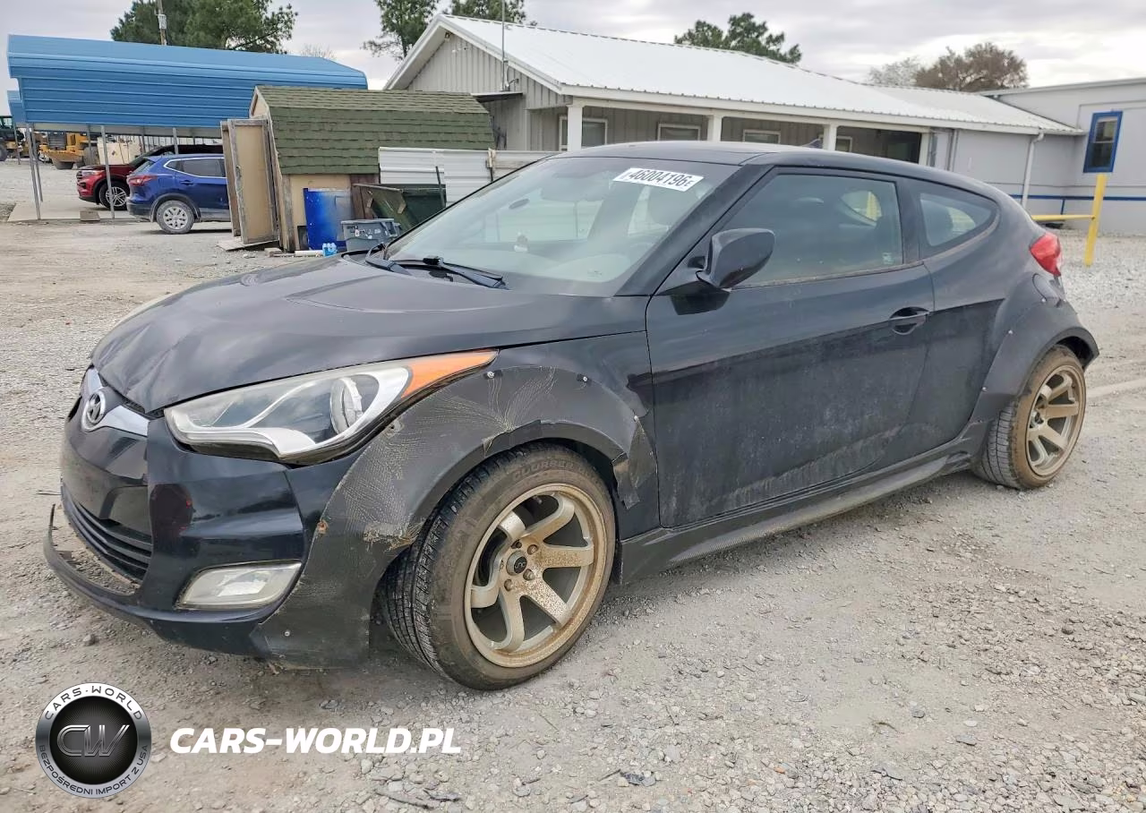 2014 Hyundai Veloster Base VIN:KMHTC6AD5EU207391 - 1