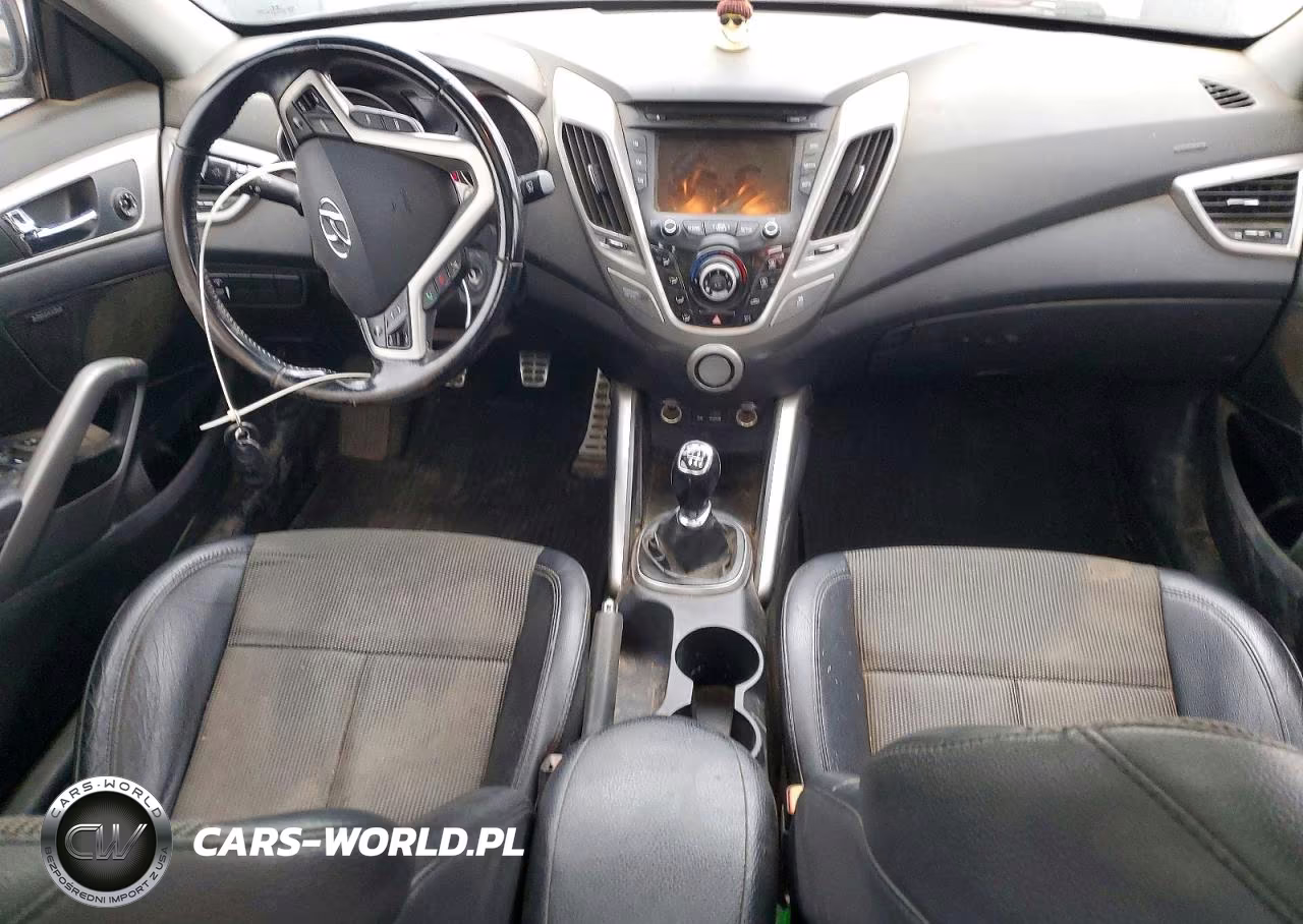2014 Hyundai Veloster Base VIN:KMHTC6AD5EU207391 - 8