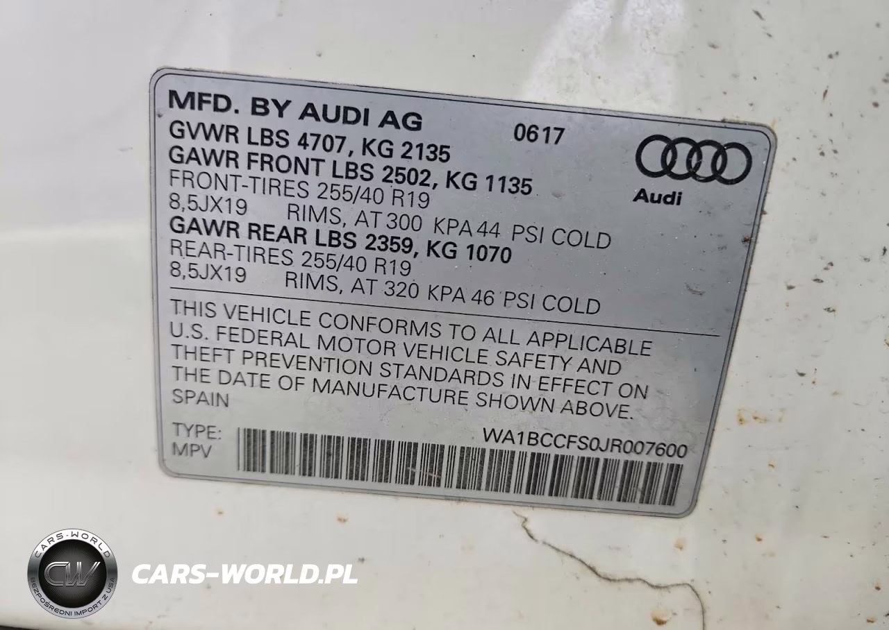 2018 Audi Q3 Premium VIN:WA1BCCFS0JR007600 - 14