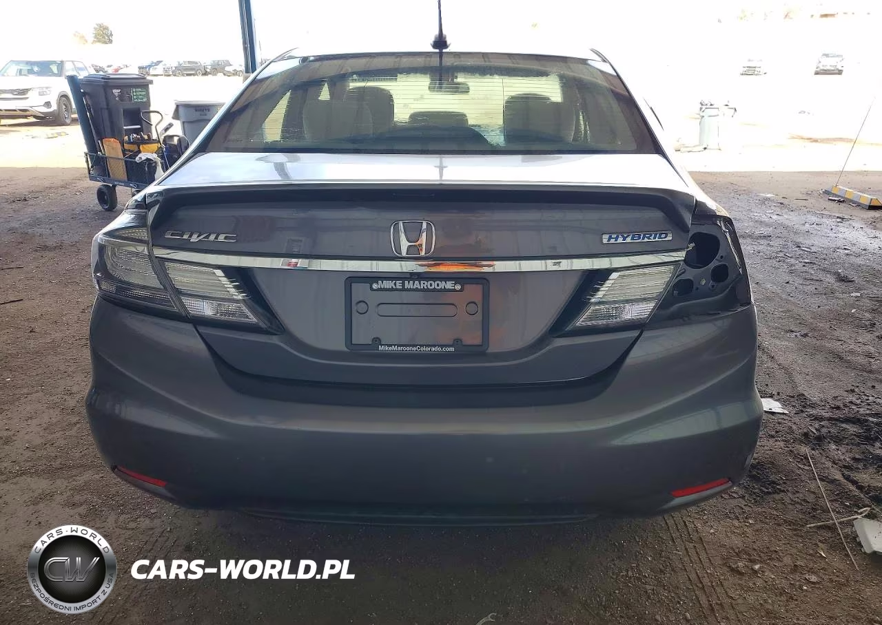 2015 Honda Civic Hybrid VIN:19XFB4F28FE000218 - 6