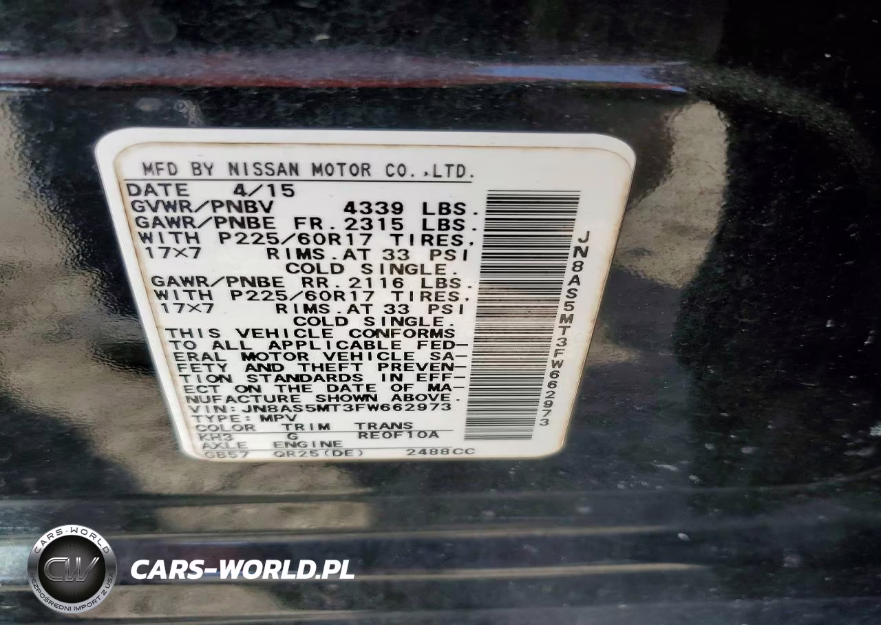 2015 Nissan Rogue Select S VIN:JN8AS5MT3FW662973 - 13