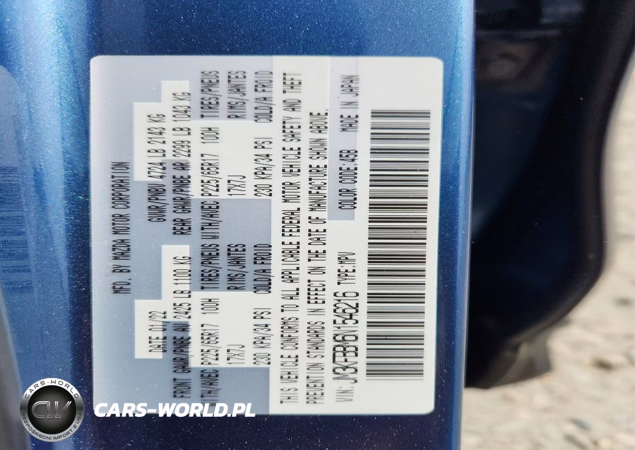 2022 Mazda Cx-5 Select VIN:JM3KFBBM6N1546216 - 13