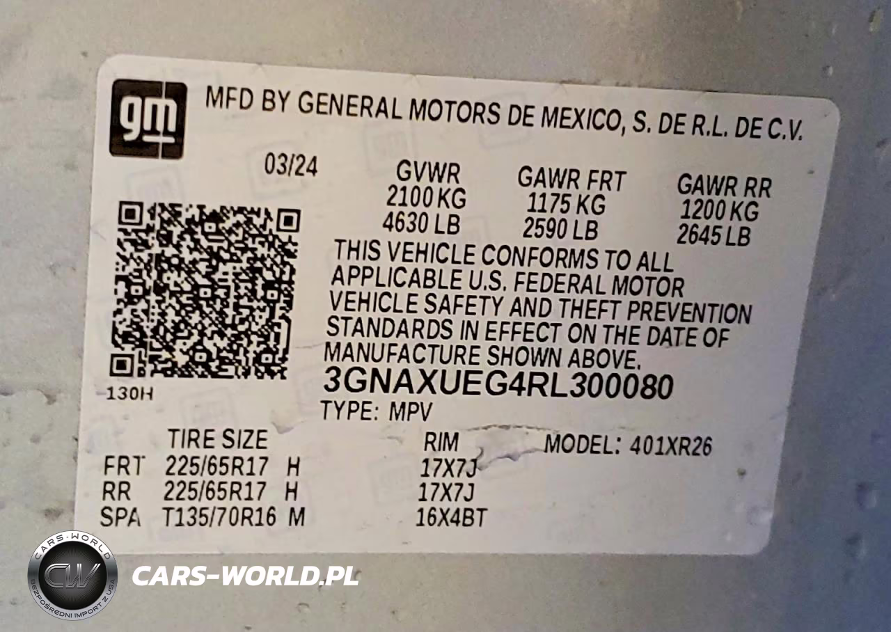 2024 Chevrolet Equinox Lt VIN:3GNAXUEG4RL300080 - 13