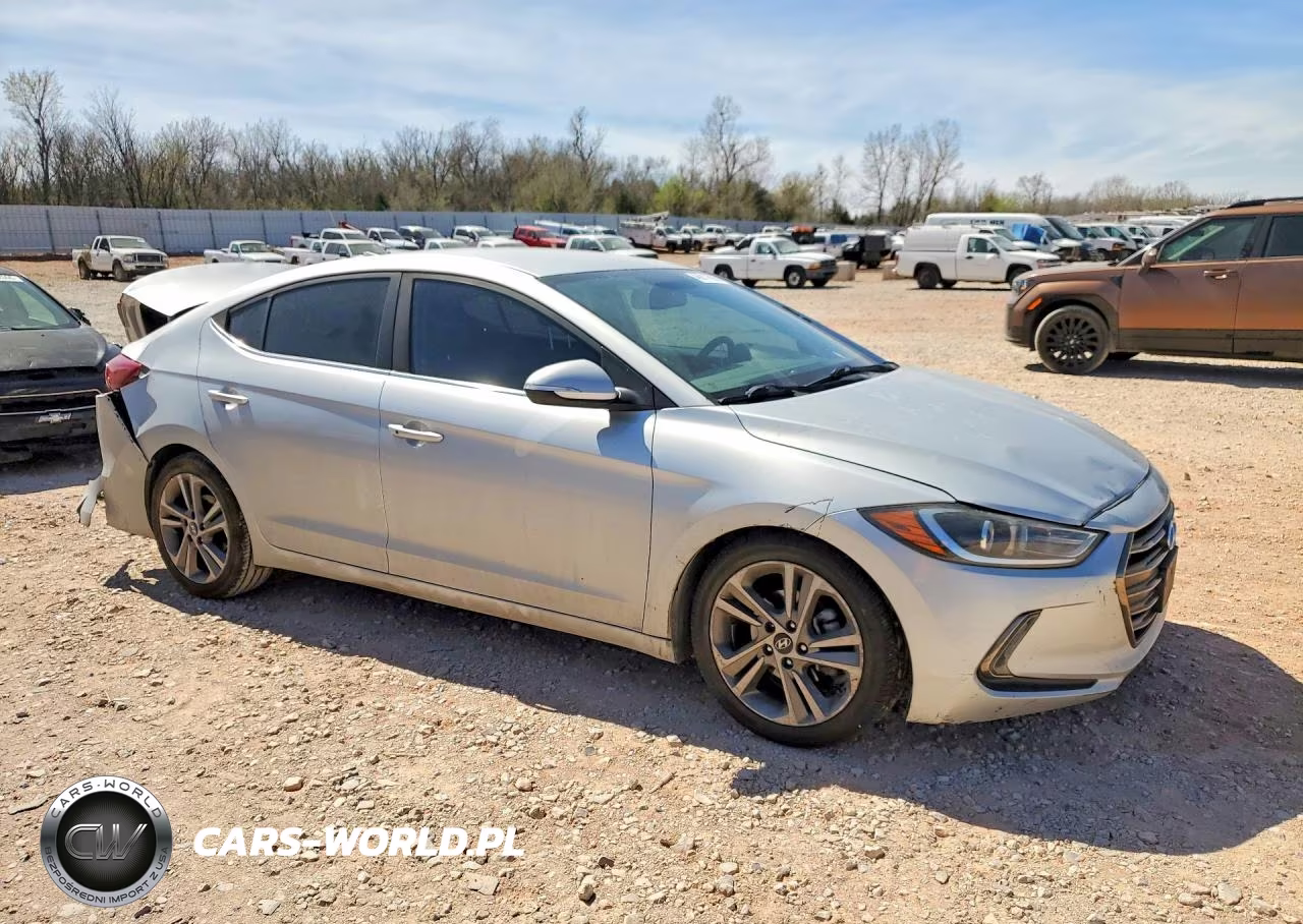 2018 Hyundai Elantra Limited VIN:5NPD84LF9JH376184 - 4