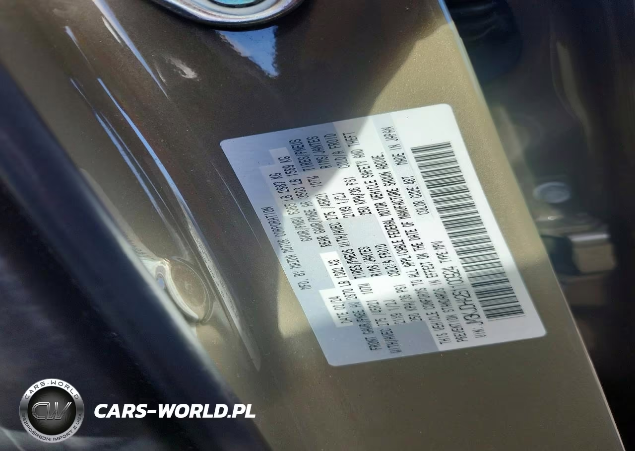 2025 Mazda Cx-70 Premium VIN:JM3KJDHA2S1100924 - 13