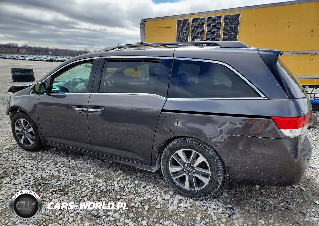 2014 Honda Odyssey Touring VIN:5FNRL5H9XEB093195 - 2
