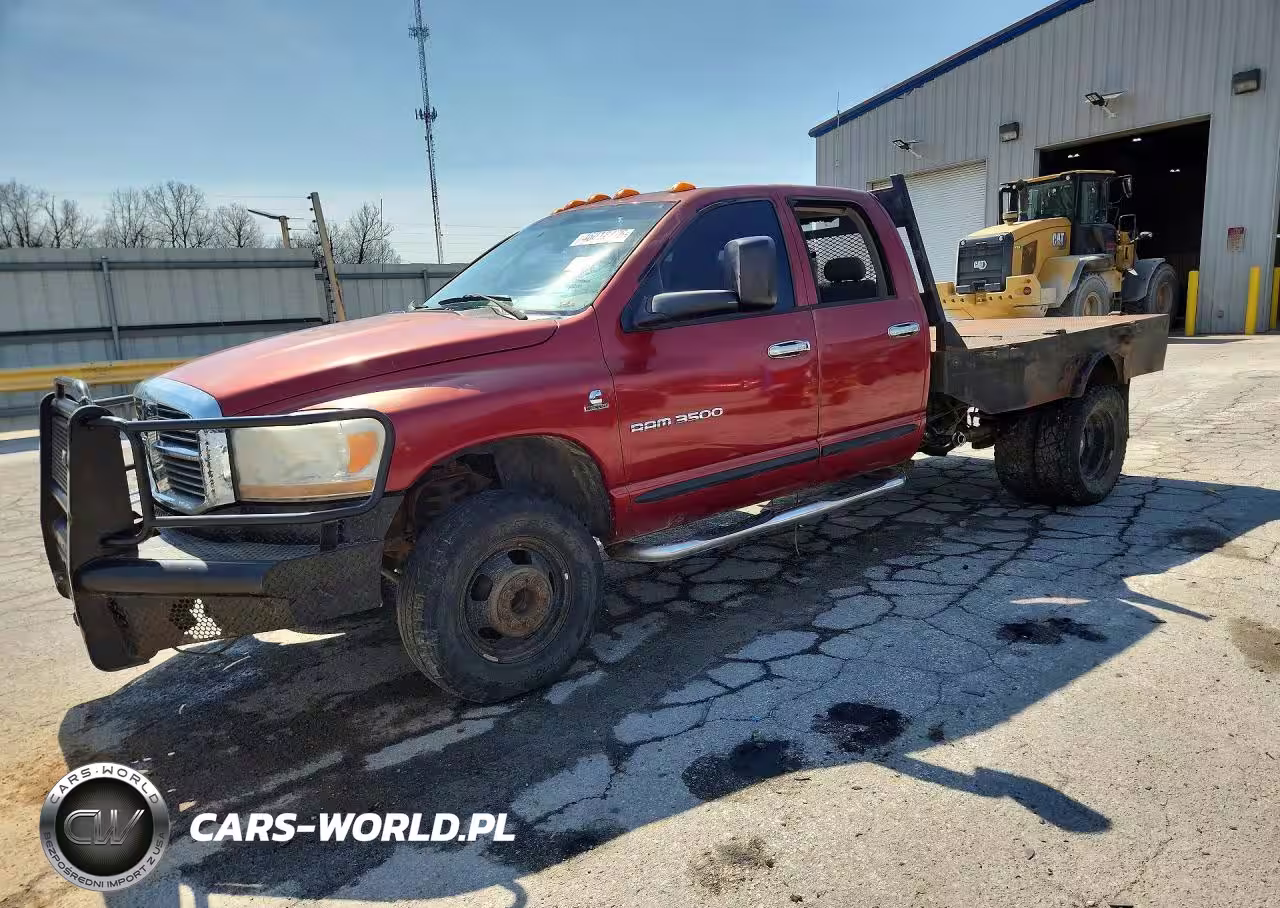 2006 Dodge Ram 3500 St Flatbed Truck