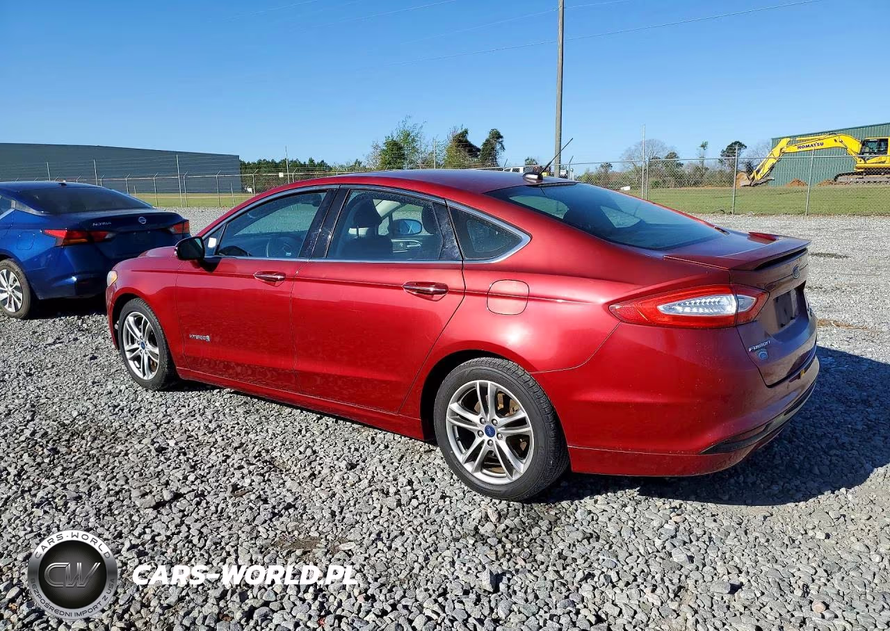 2016 Ford Fusion Titanium Hev VIN:3FA6P0RUXGR130458 - 2