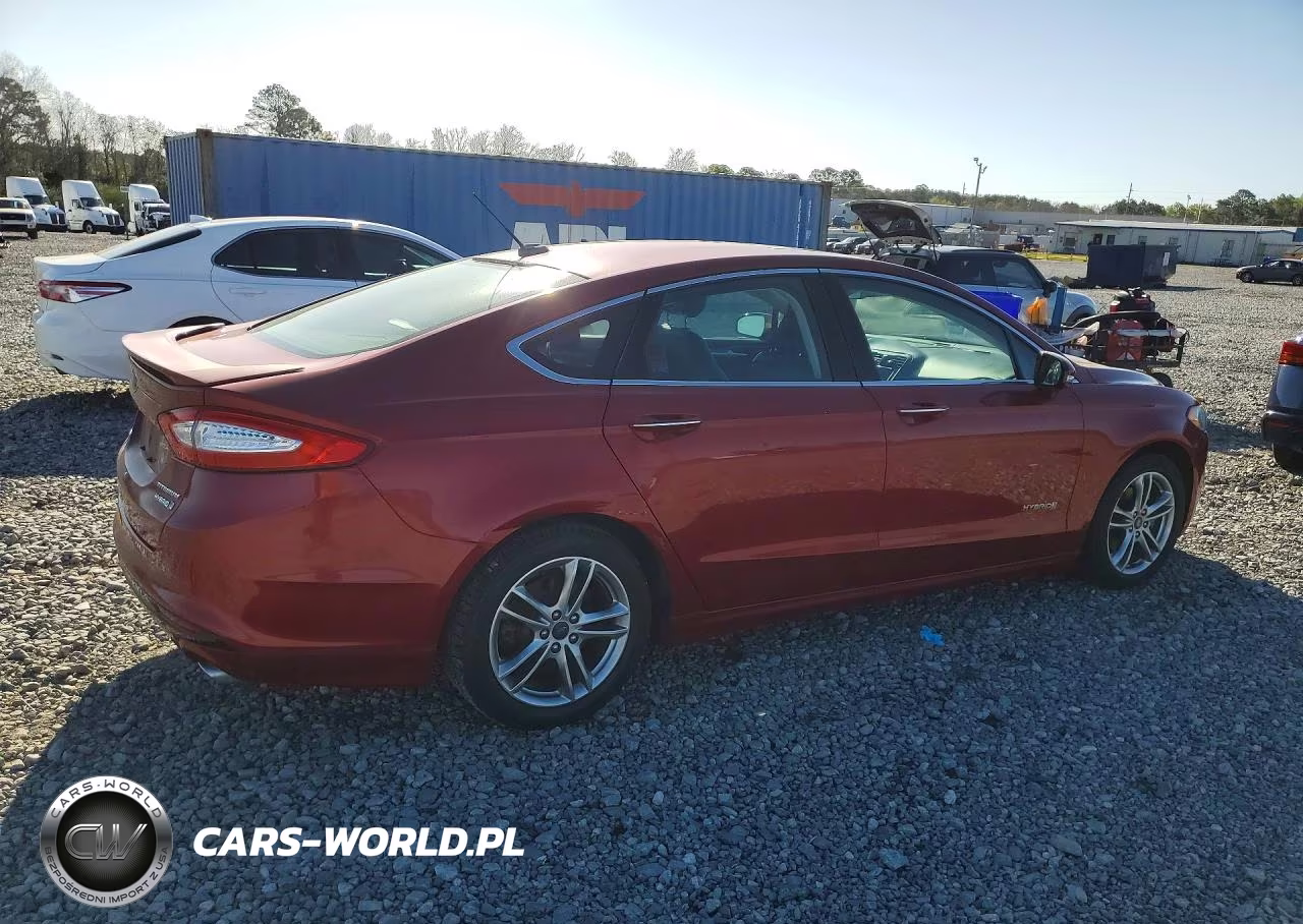2016 Ford Fusion Titanium Hev VIN:3FA6P0RUXGR130458 - 3