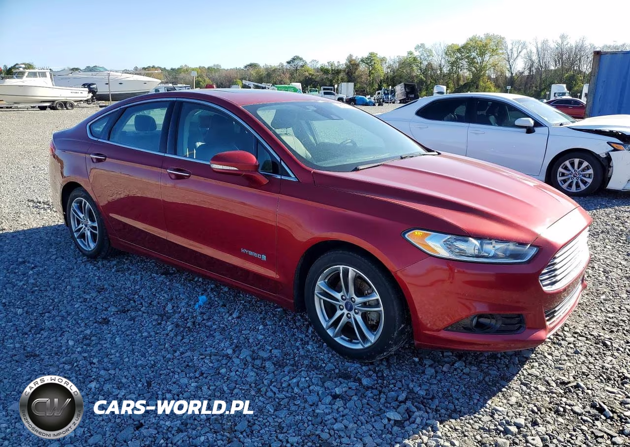 2016 Ford Fusion Titanium Hev VIN:3FA6P0RUXGR130458 - 4