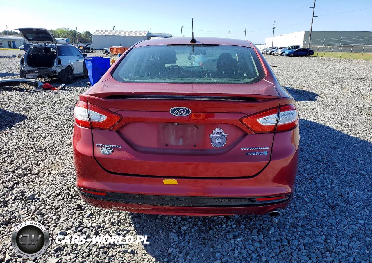 2016 Ford Fusion Titanium Hev VIN:3FA6P0RUXGR130458 - 6