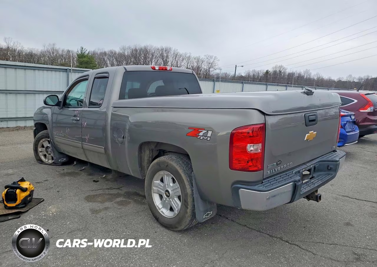 2012 Chevrolet Silverado K1500 Ltz VIN:1GCRKTE79CZ306395 - 2