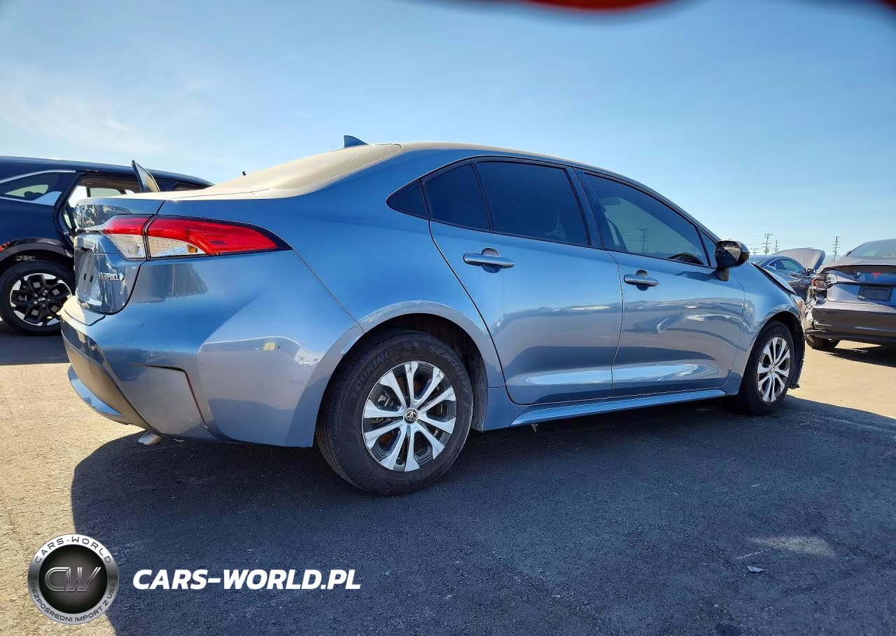 2022 Toyota Corolla Hybrid Le VIN:JTDEAMDE7NJ047205 - 3