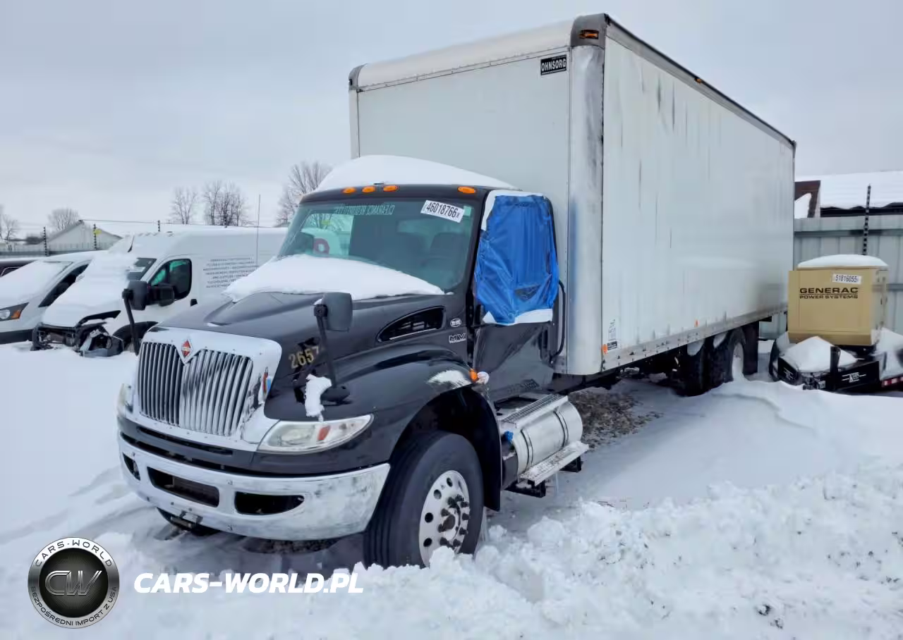 2021 International Mv607 Box Truck