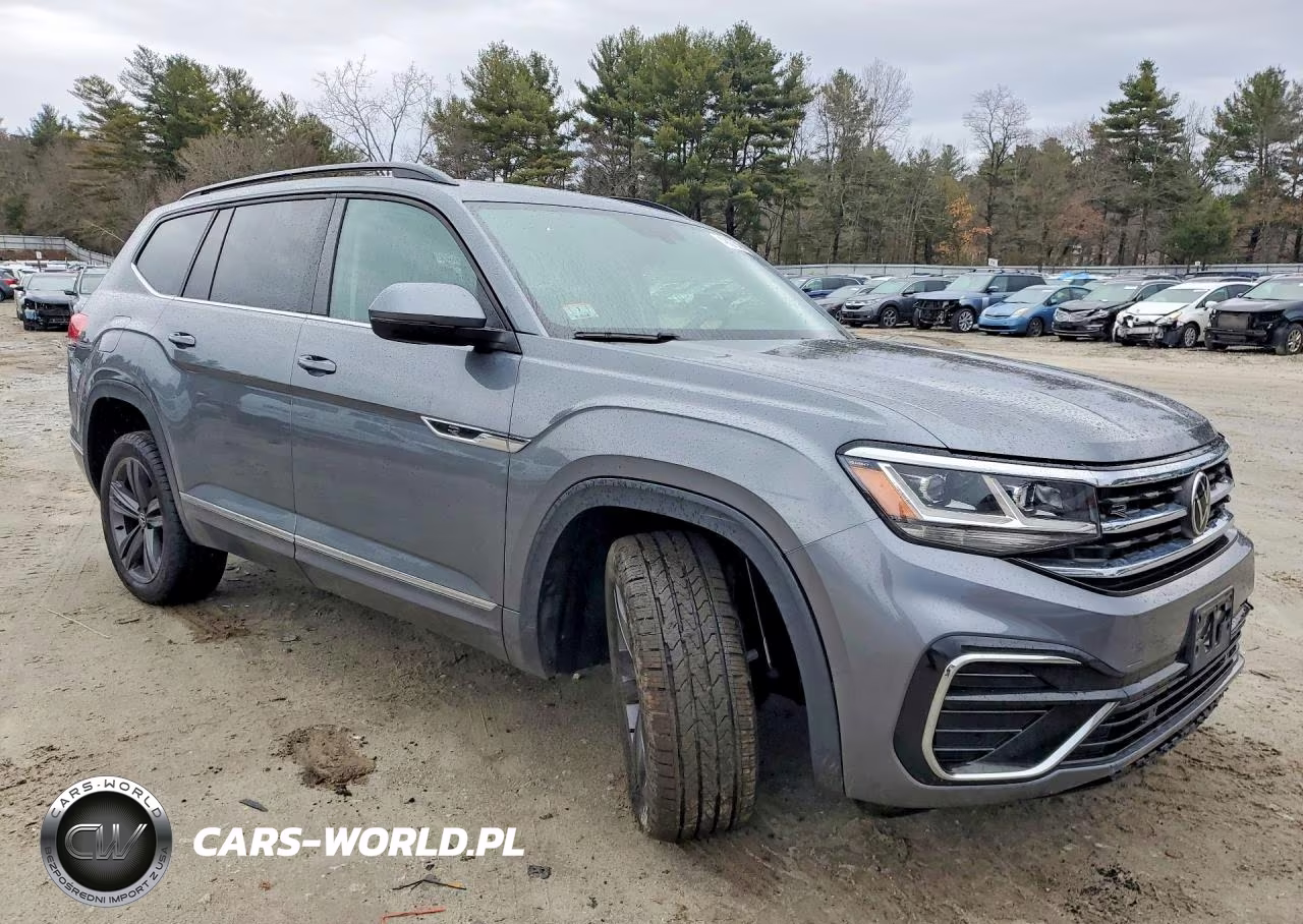 2021 Volkswagen Atlas Se VIN:1V2RR2CA5MC610928 - 4