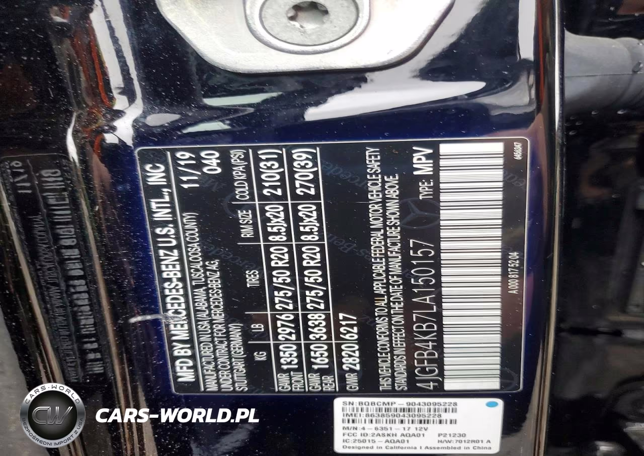 2020 Mercedes-Benz Gle 350 4Matic VIN:4JGFB4KB7LA150157 - 13