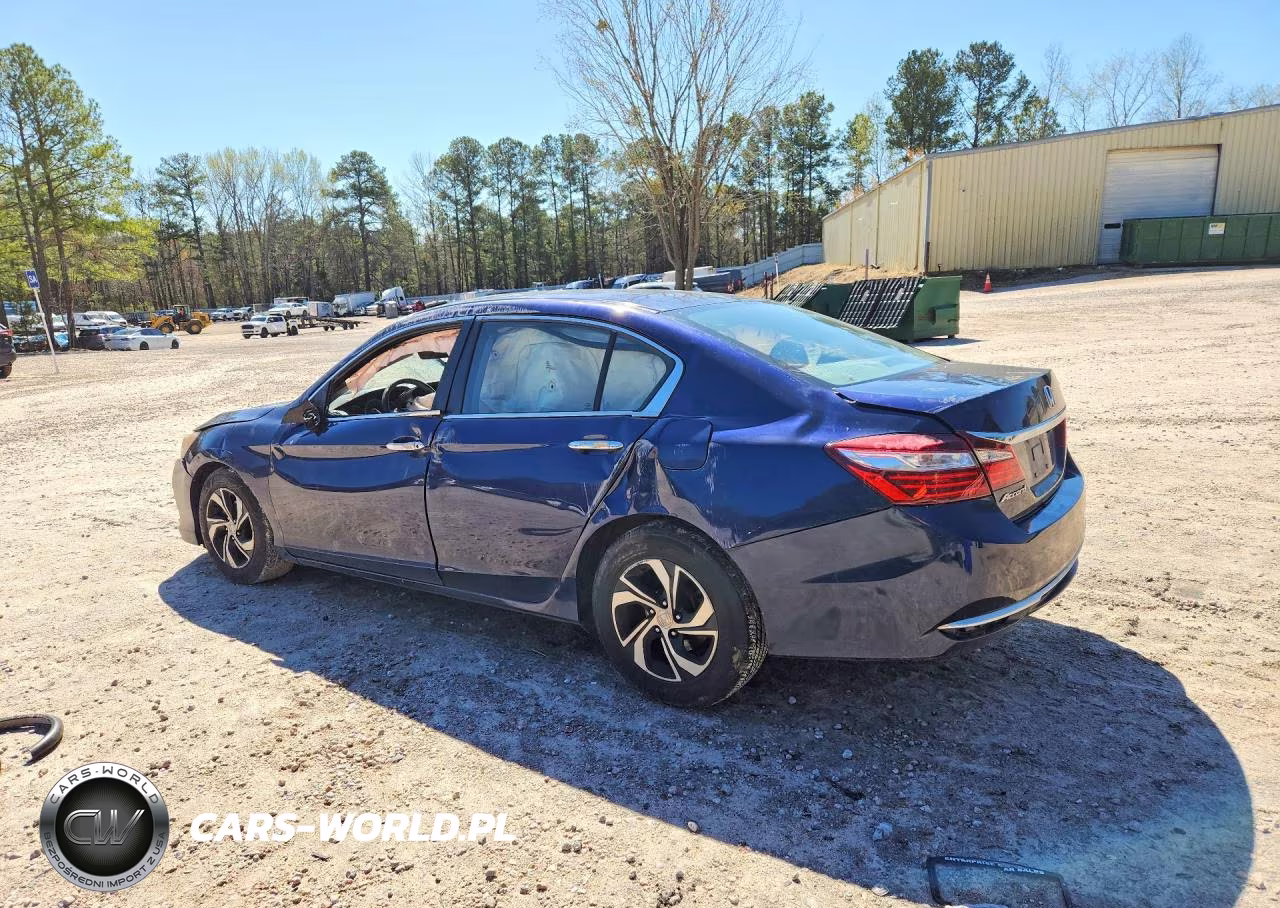 2016 Honda Accord Lx VIN:1HGCR2F37GA050321 - 2