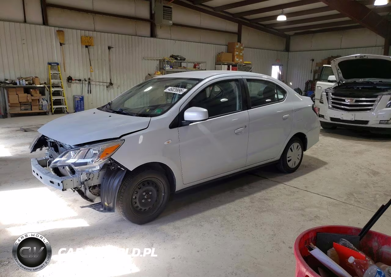 2021 Mitsubishi Mirage G4 Es VIN:ML32FUFJ8MHF01374 - 1