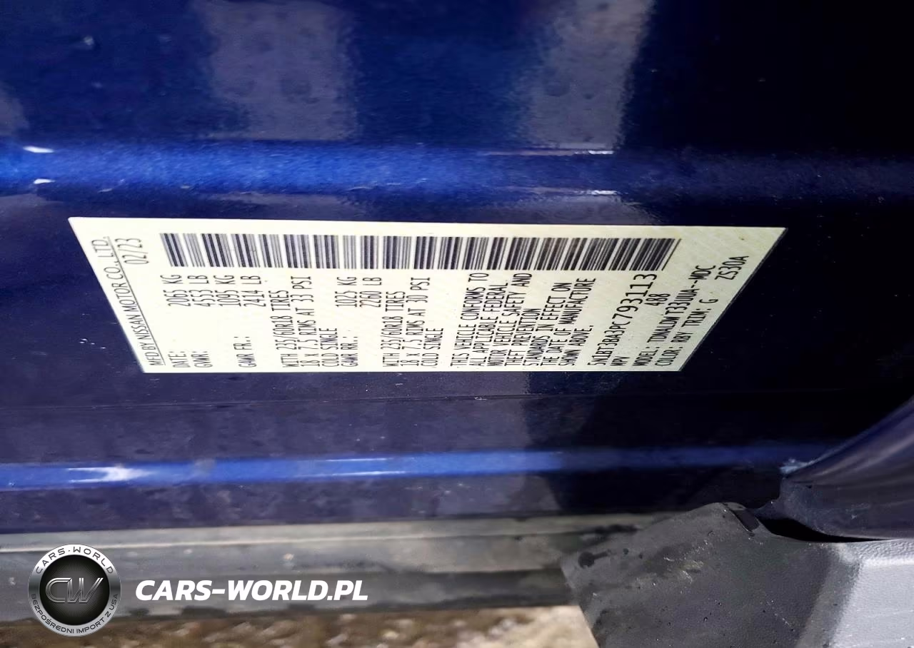 2023 Nissan Rogue Sv VIN:5N1BT3BA3PC793113 - 14
