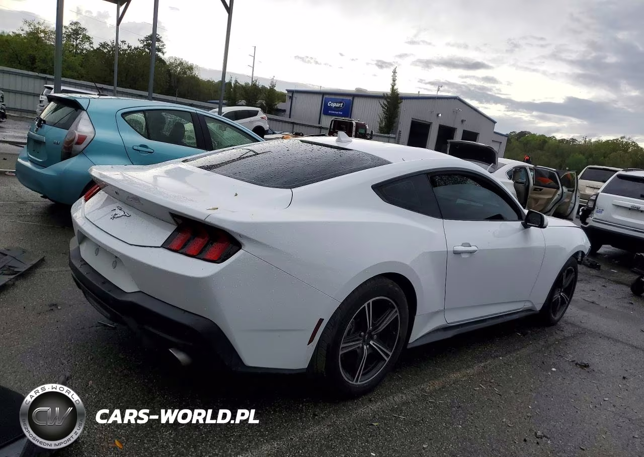 2025 Ford Mustang V6 Coupe VIN:1FA6P8TH9S5114158 - 3