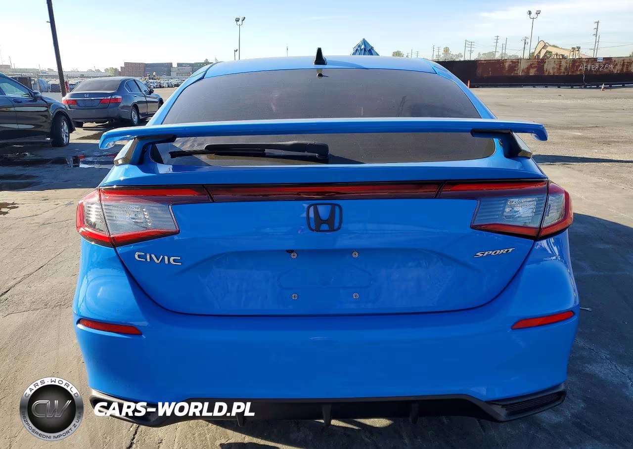 2022 Honda Civic Sport VIN:19XFL2H80NE006371 - 6
