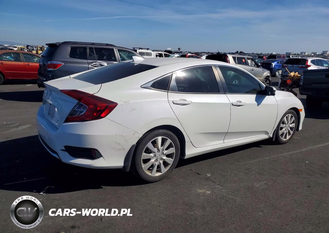 2019 Honda Civic Ex VIN:19XFC1F31KE216281 - 3