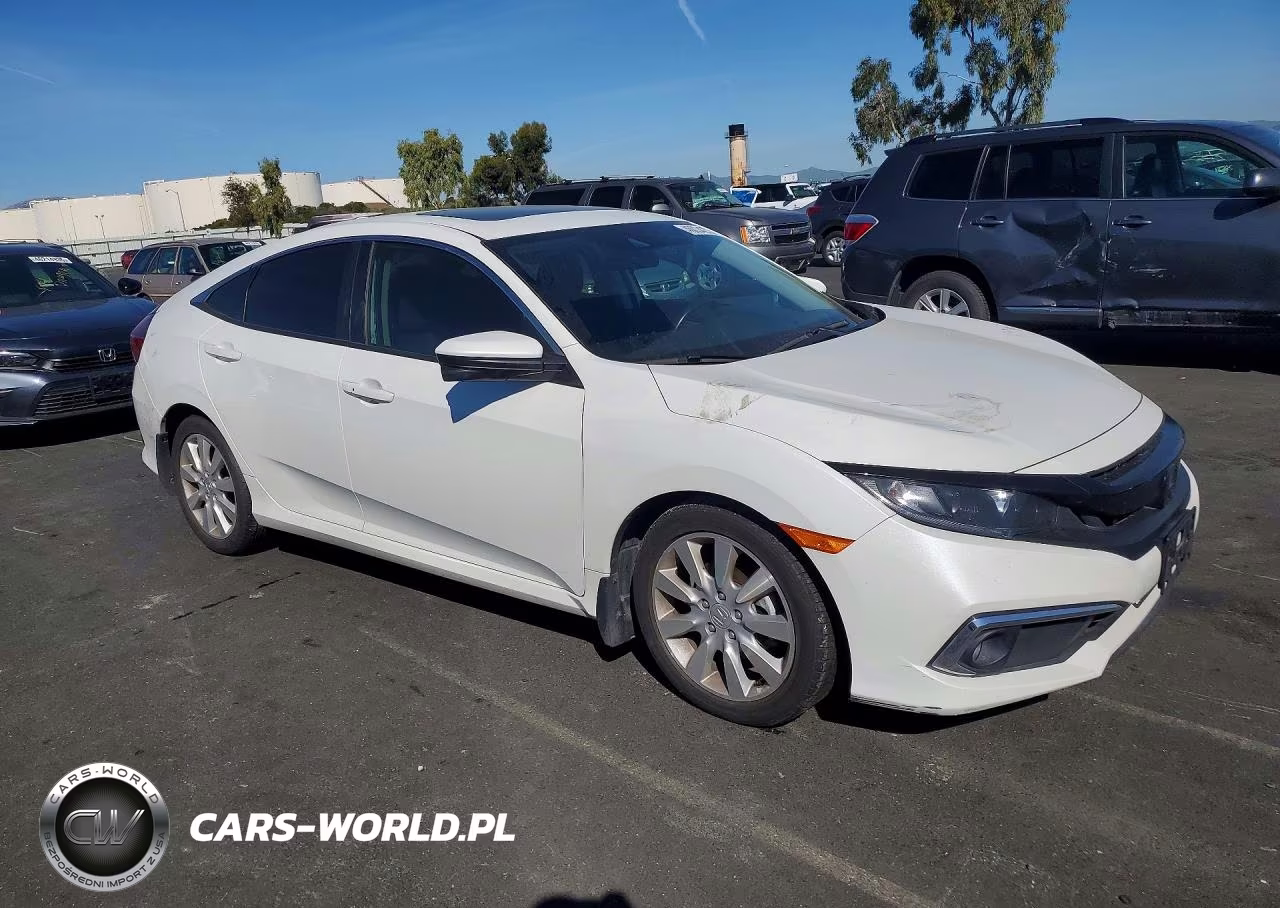 2019 Honda Civic Ex VIN:19XFC1F31KE216281 - 4