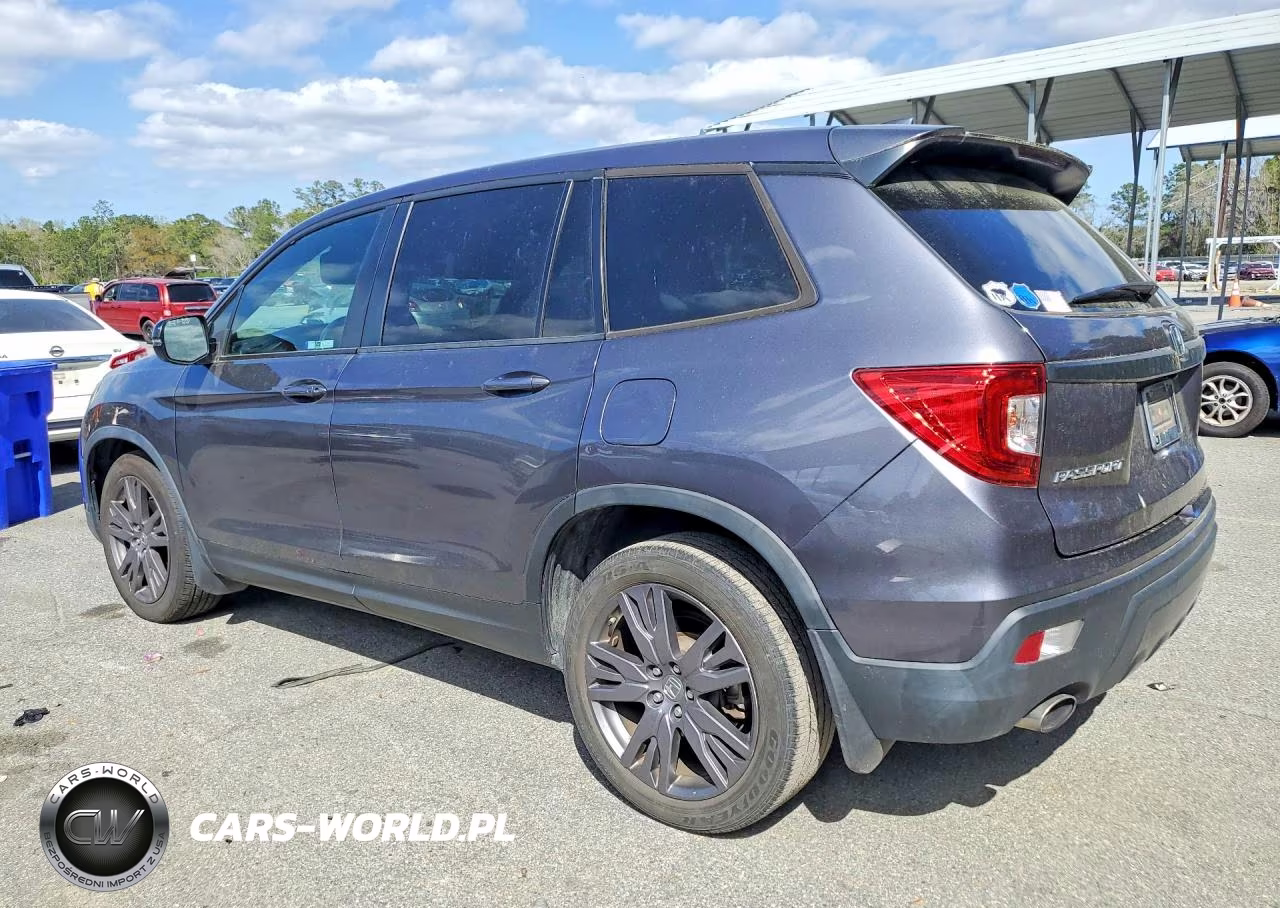 2021 Honda Passport Exl VIN:5FNYF7H59MB010396 - 2