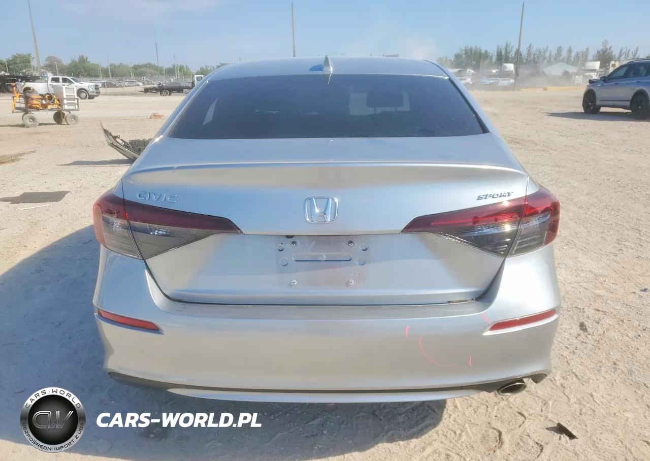2025 Honda Civic Sport VIN:2HGFE2F54SH588768 - 6