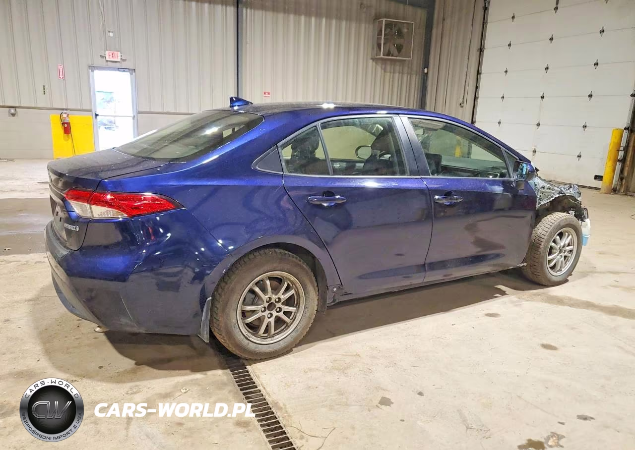 2022 Toyota Corolla Hybrid Le VIN:JTDEAMDE5NJ044352 - 3