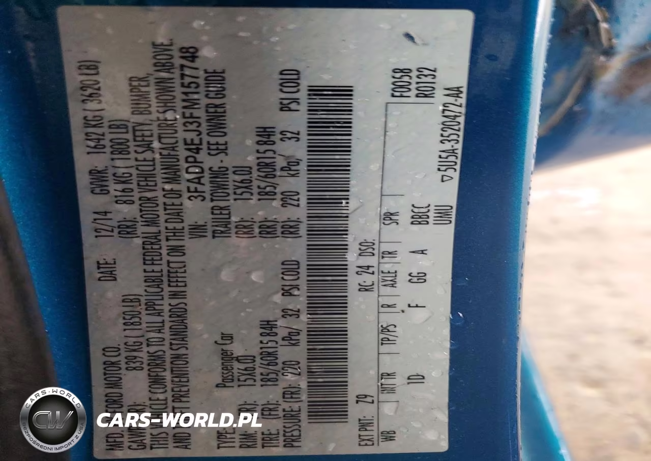 2015 Ford Fiesta Se VIN:3FADP4EJ3FM157748 - 12