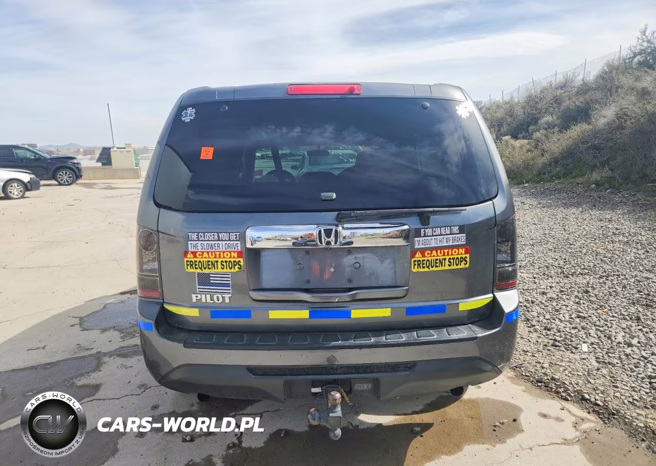 2013 Honda Pilot Lx VIN:5FNYF3H27DB029365 - 6