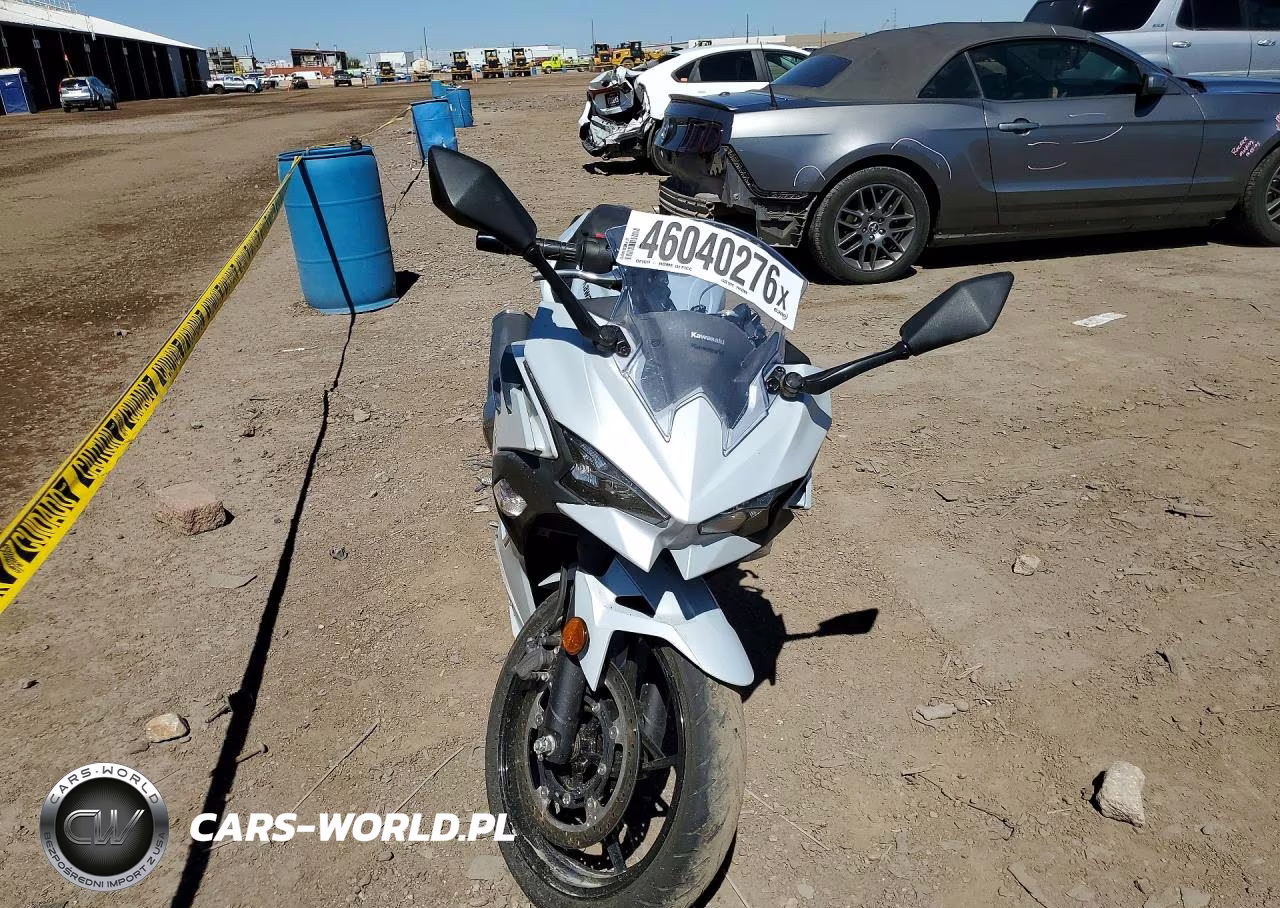 2025 Kawasaki Ex500 H VIN:ML5EXGH16SDA58727 - 2