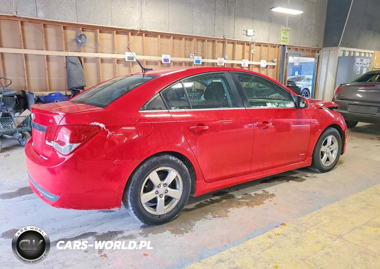 2014 Chevrolet Cruze Lt VIN:1G1PC5SB2E7166285 - 3