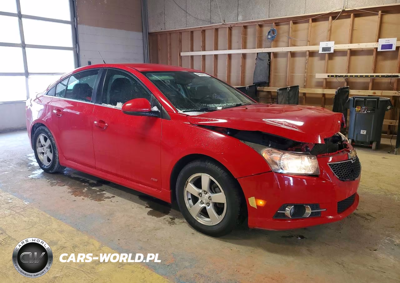 2014 Chevrolet Cruze Lt VIN:1G1PC5SB2E7166285 - 4