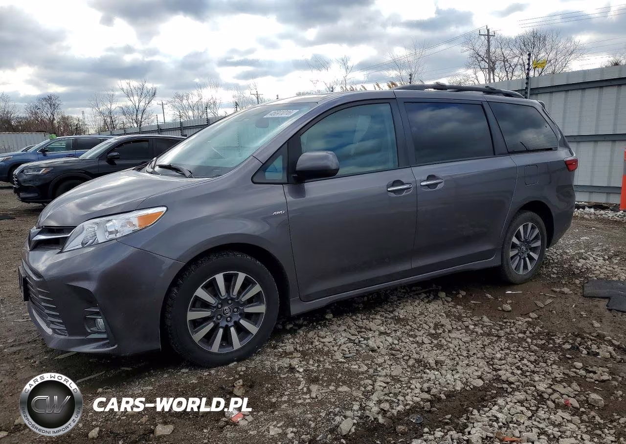2020 Toyota Sienna Xle Premium 7-Passenger