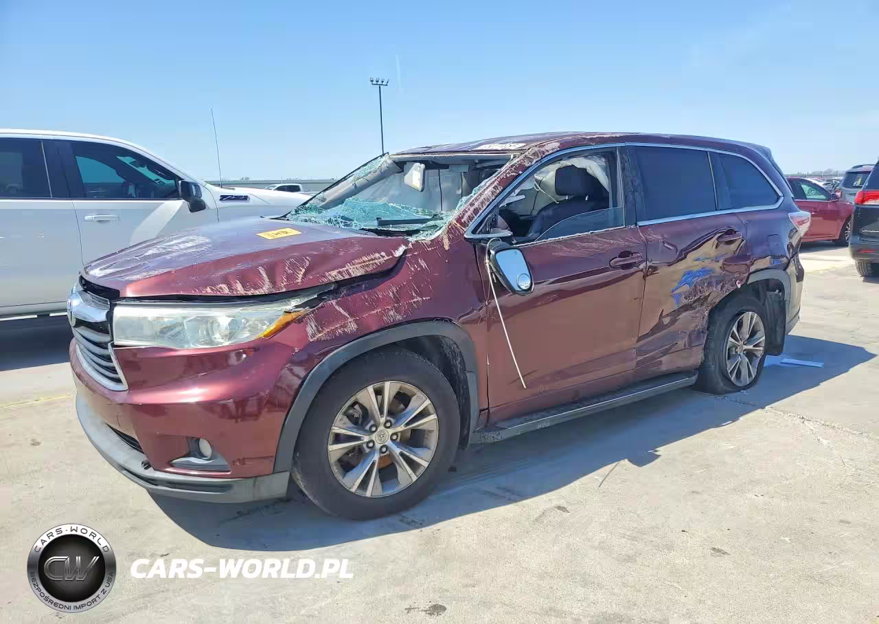 2014 Toyota Highlander Le Plus