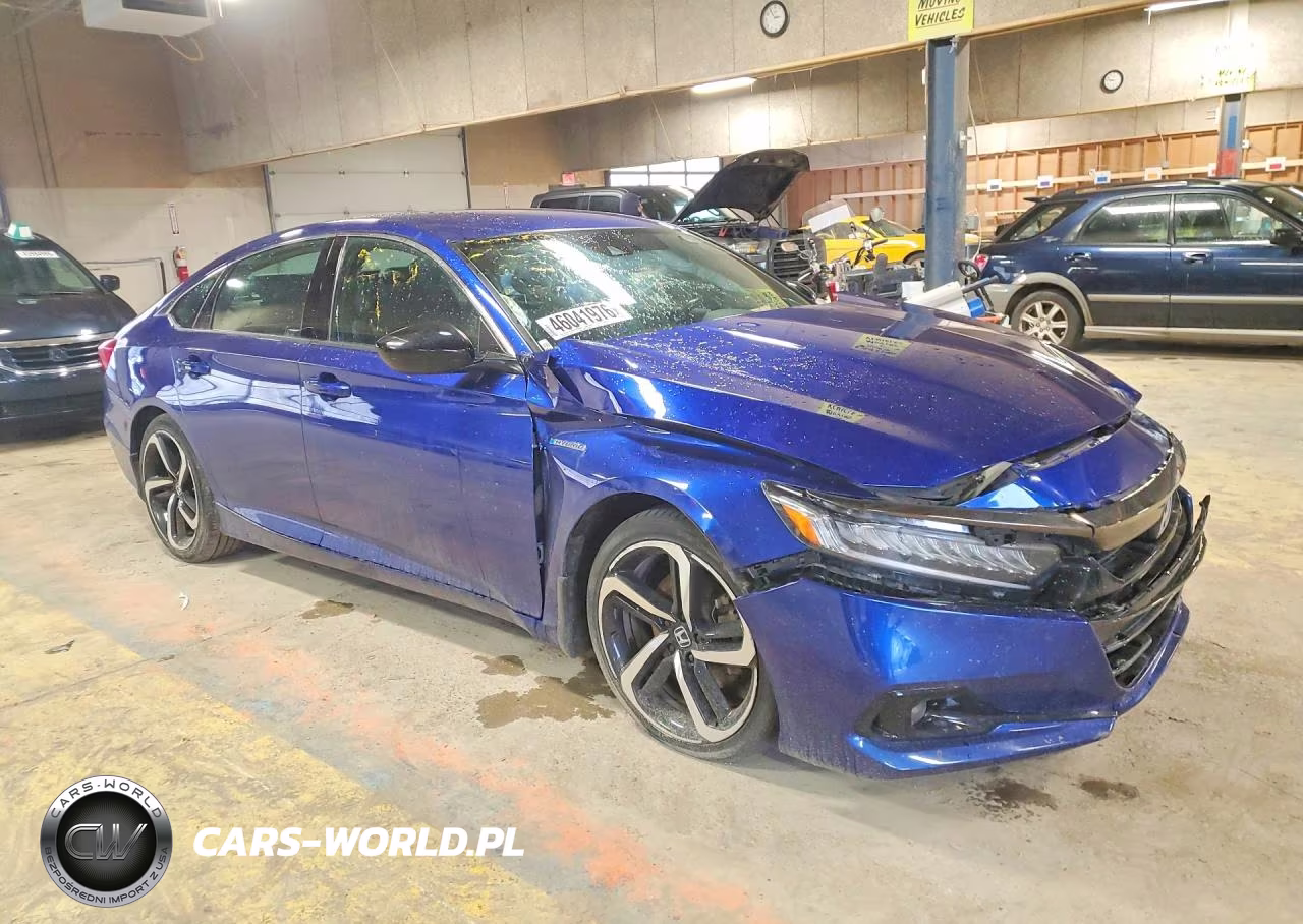 2022 Honda Accord Hybrid Sport VIN:1HGCV3F29NA031100 - 4