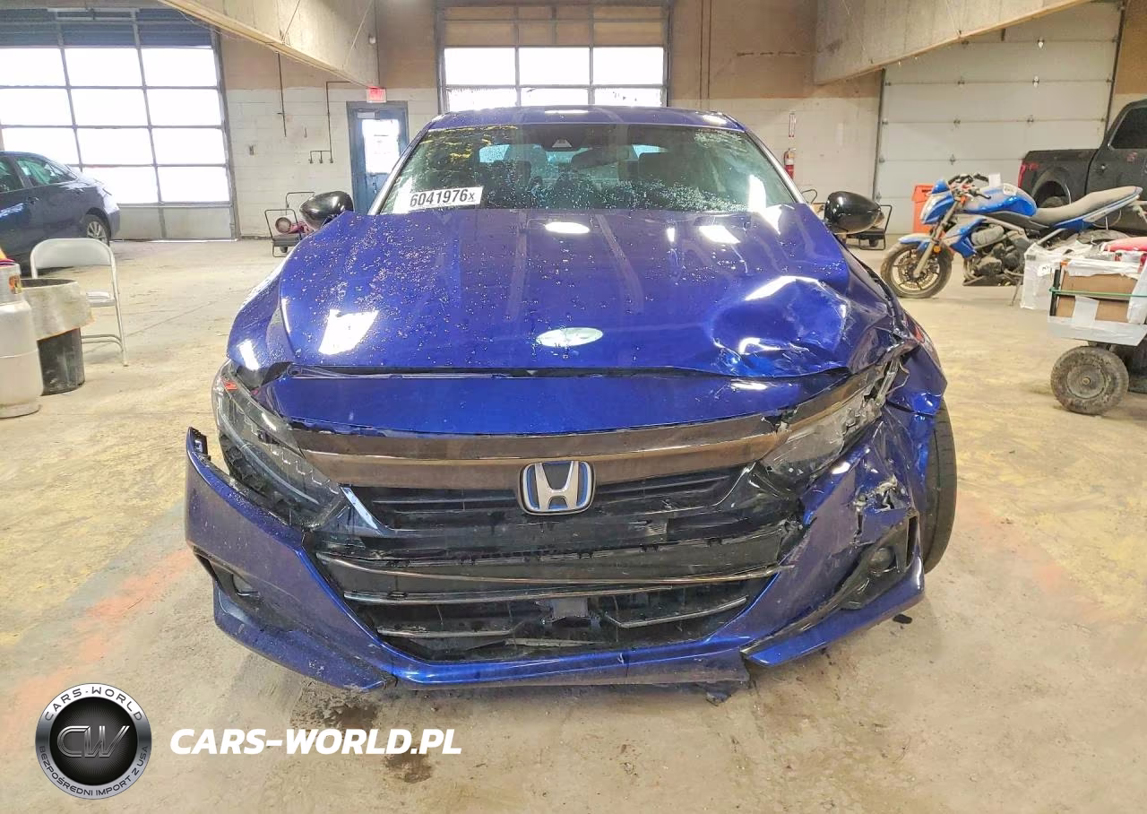 2022 Honda Accord Hybrid Sport VIN:1HGCV3F29NA031100 - 5