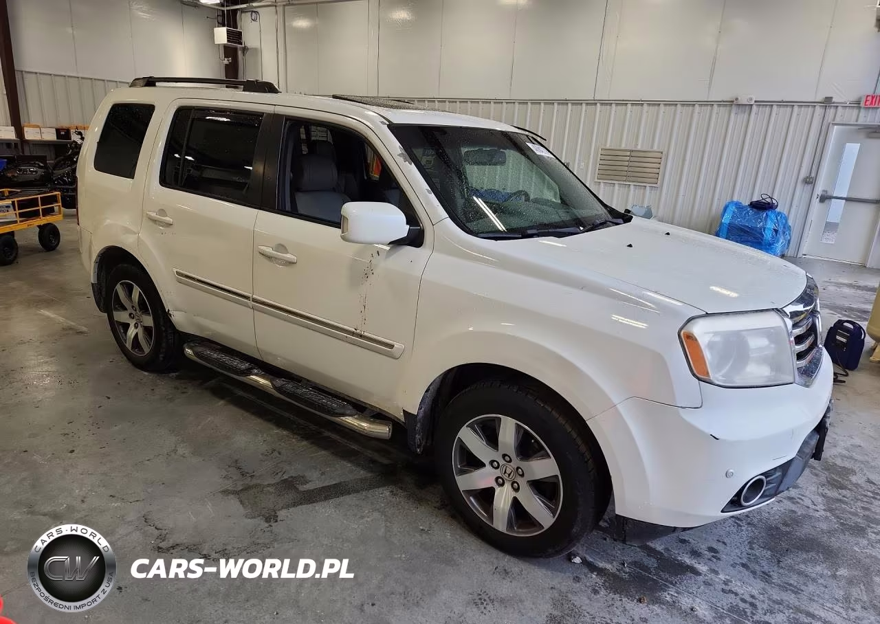 2013 Honda Pilot Touring VIN:5FNYF4H96DB035824 - 4