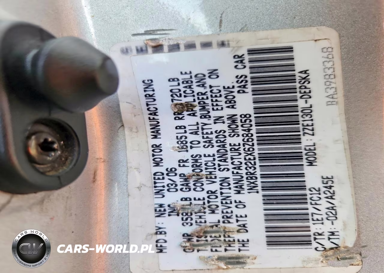 2006 Toyota Corolla S VIN:1NXBR32EX6Z684058 - 13