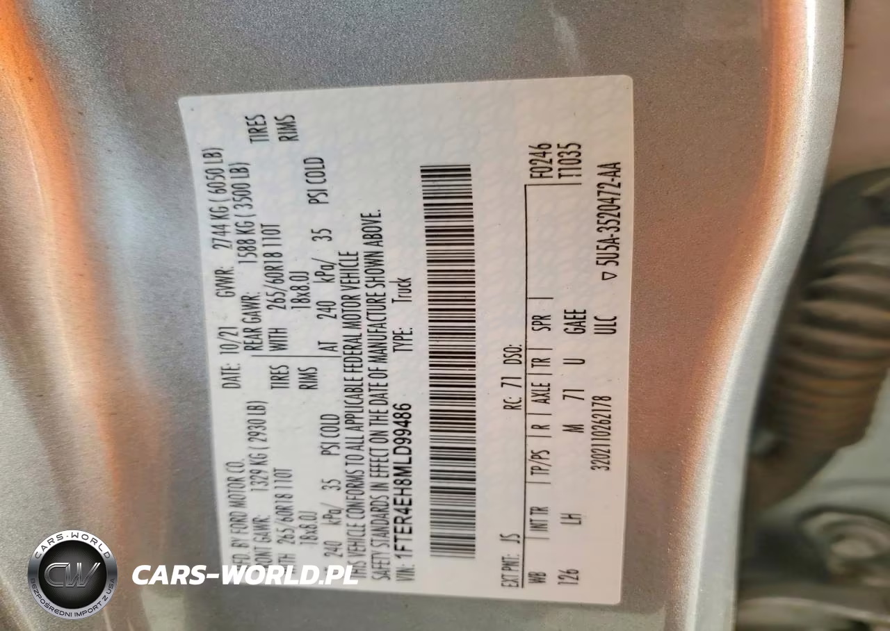 2021 Ford Ranger Xl VIN:1FTER4EH8MLD99486 - 12