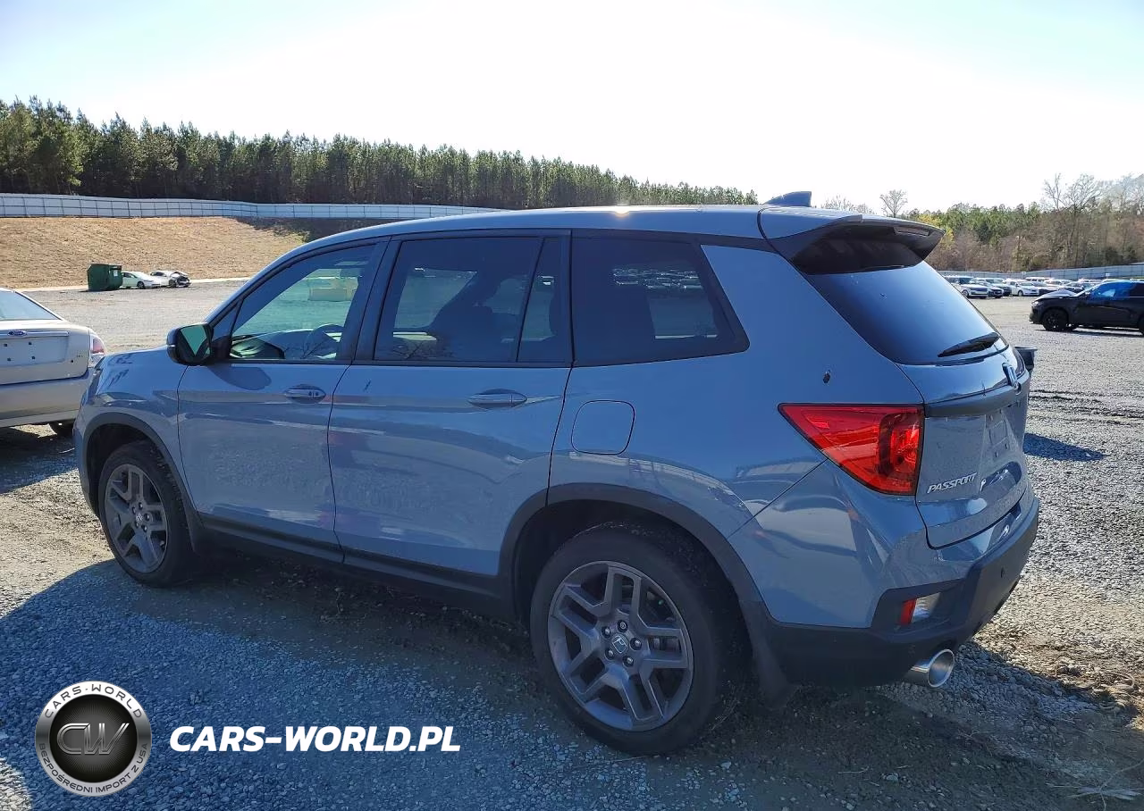 2022 Honda Passport Exl VIN:5FNYF7H56NB000331 - 2
