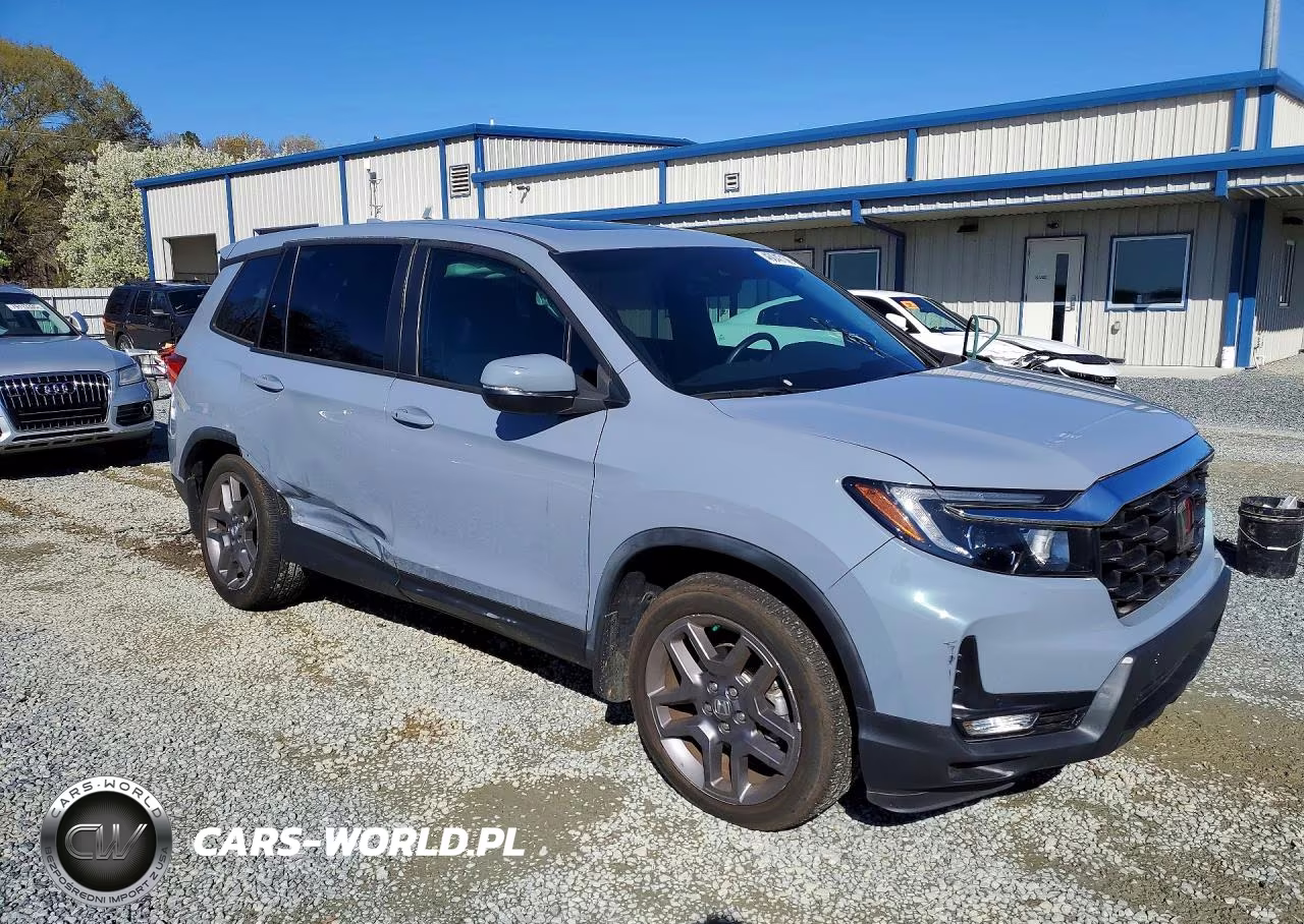 2022 Honda Passport Exl VIN:5FNYF7H56NB000331 - 4