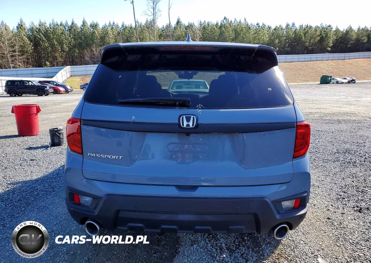 2022 Honda Passport Exl VIN:5FNYF7H56NB000331 - 6