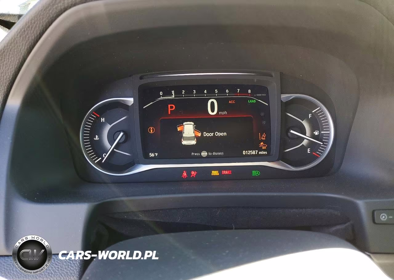 2022 Honda Passport Exl VIN:5FNYF7H56NB000331 - 9