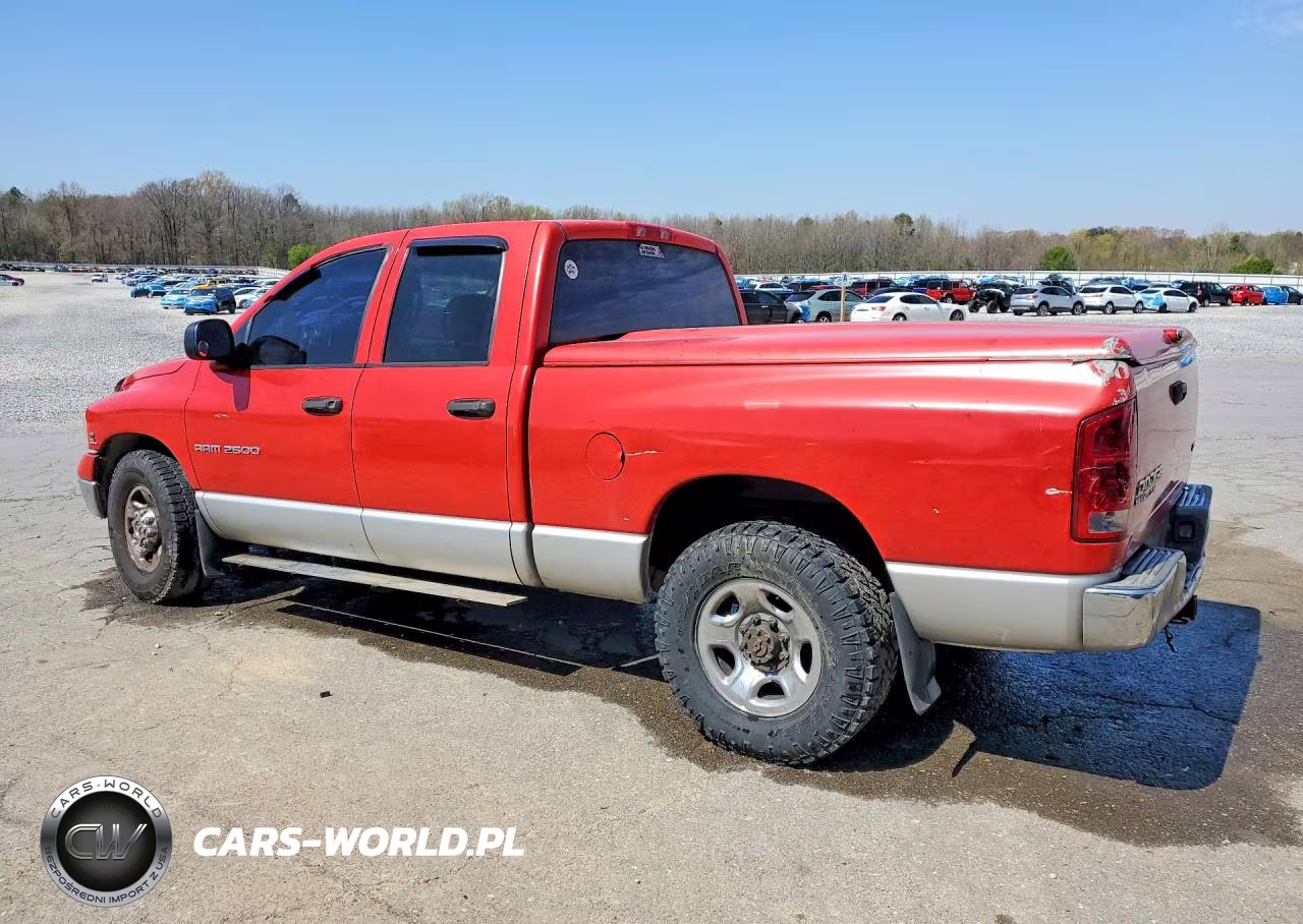 2004 Dodge Ram 2500 St VIN:3D7KA28CX4G272322 - 2